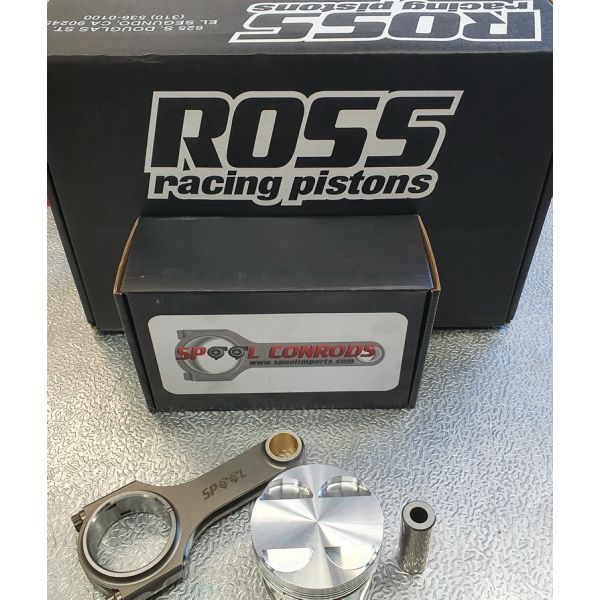 Spool 1JZ-GTE H Beam Conrods and Custom ROSS Forged Pistons – Prime ...