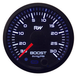 Raceworks Electronic Boost Gauge (PSI) 52mm