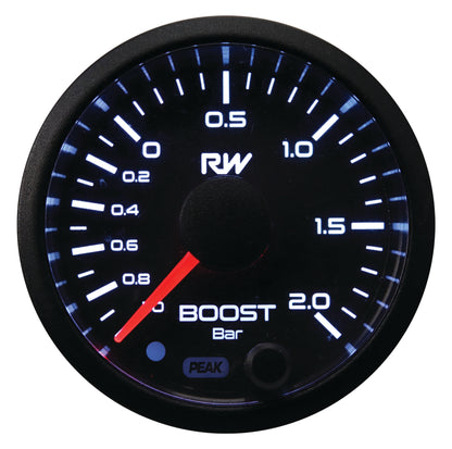 Raceworks Electronic Boost Gauge (BAR) 52mm