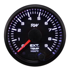 Raceworks Electronic EGT Gauge (0-900Deg C) 52mm