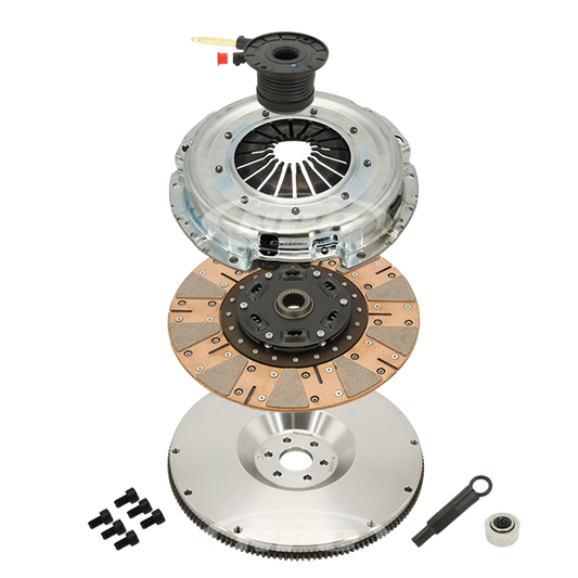 NPC BA/BF Turbo Super Heavy Duty Cushion Button Clutch & Flywheel Package (firm pedal feel)