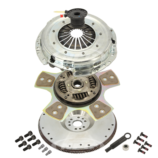 NPC FG Turbo Super Heavy Duty Button Clutch & Flywheel Package