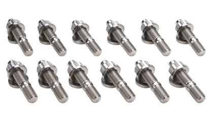 Titanium Barra exhaust manifold studs