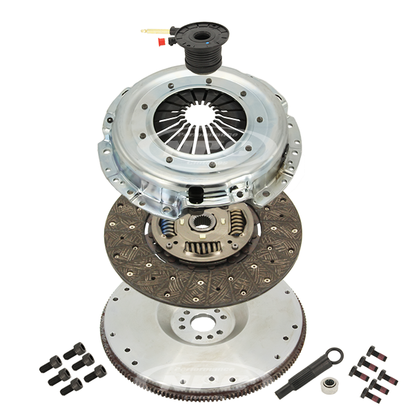 NPC FG Turbo Super Heavy Duty Organic Clutch & Flywheel Package (firm pedal feel)