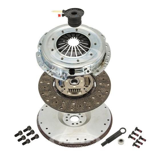 NPC FG Turbo Super Heavy Duty Organic Clutch & Flywheel Package (firm pedal feel)